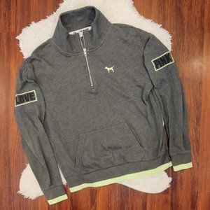 PINK Victoria's Secret Pull Over Partial Zip
